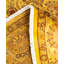 Overdyed Hand-Knotted Wool Modern-Contemporary Yellow Area Rug 8' 1" x 8' 1"