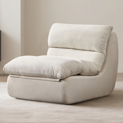 Fauteuil à billes sans accoudoirs en mousse à mémoire de forme pour adultes et enfants