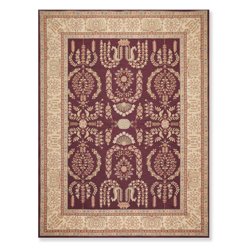 Temperence Wool Oriental Indoor Rug