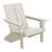 Modern Poly Adirondack Chair With Ottoman-2005742407