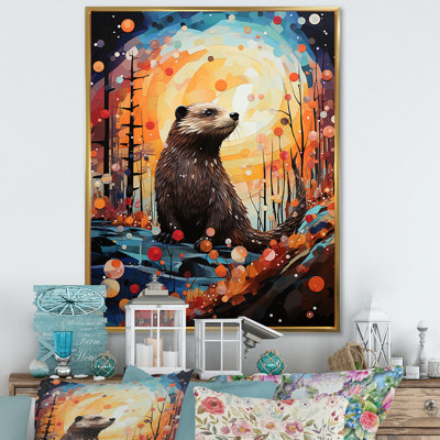 «Fantasy Beaver Timberland», reproduction sur toile