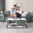 Raissa Coffee Table with Shelves and Drawer-928922473