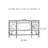 Retro Classical Multifunctional Console Table-349197079