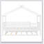 Wooden House Bed With Trundle-651404791