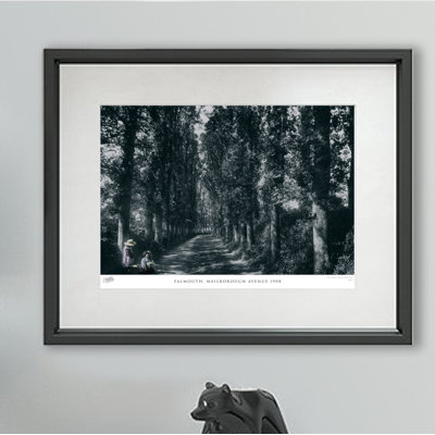 Falmouth, Mailborough Avenue 1908 - Single Picture Frame Print