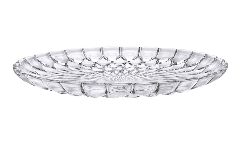 Jelly Acrylic Dinner Plate, Crystal