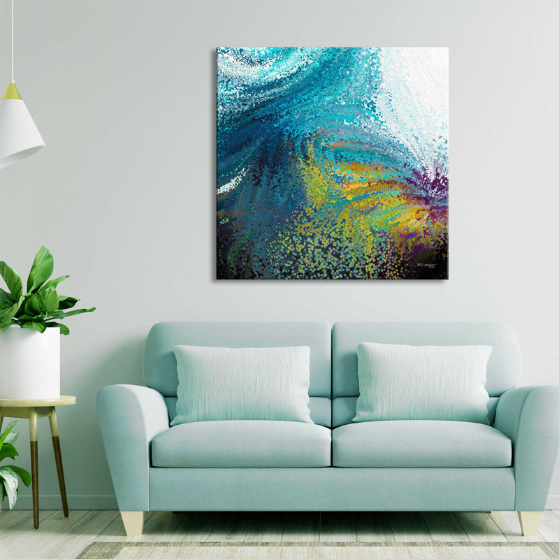 «Psalm 31:19 How Great Is Your Goodness (Square)» par Mark Lawrence, reproduction sur acrylique, H 28 po x l 28 po x P 1,5 po