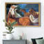«Blazing Herd II», reproduction d'art sur toile encadrée-206984408-206984413