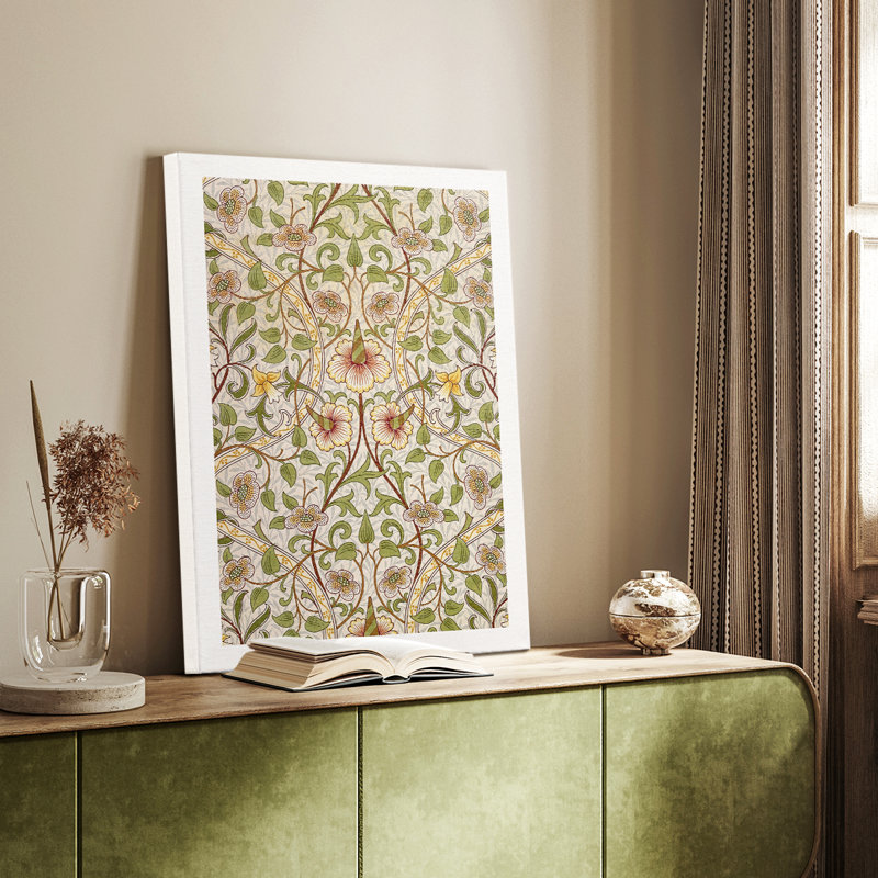 Framed On Canvas Print, 13" H x 9" W