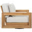 Chaise pivotante en teck Montford