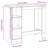 2 - Person Rectangular 102Cm L Outdoor Standing Height Table