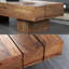 Abigail solid wood coffee table