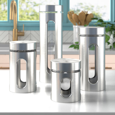 Metal Canister - Set of 4