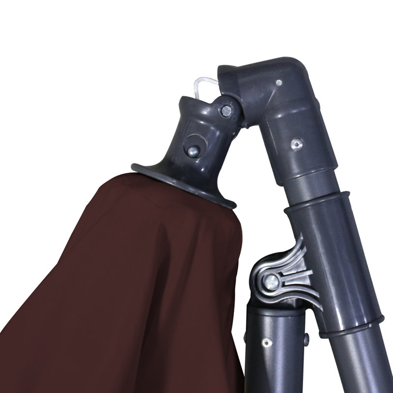 Rangel 3m Wine Red Cantilever Banana Parasol