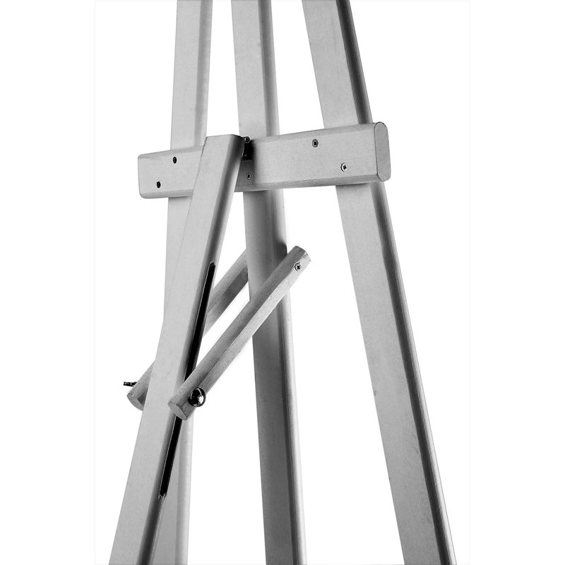 Gargi Ebern Designs Folding Wood Tripod Easel, 180'Hx51'Wx45'D, Grey