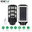 100W Solar Streetlights 6500K with 6V 12W Solar Panel & 12000 mAh Battery & Remote