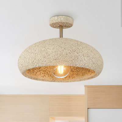 Plafonnier semi-encastré 1 lumière Nordic