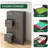 Metal Storage Vertical Filing Cabinet with Lock, Steel File Locker with 4 Drawers and 1 door-911707237