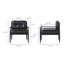 TURNER Leather Armchair