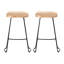 Gallitzin Solid Wood Kitchen Counter Bar Stool-1039633644-1039633634