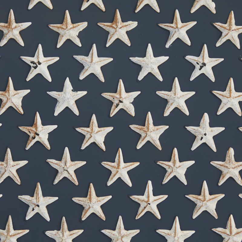 Vintage American Flag Wall Décor, 36" H x 48" W