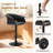 24"-32" Swivel Adjustable Height Upholstered Low Back Bar & Counter Stool -892649174-892519393