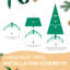 Arbre de Noël 7,5 pi avec 1599 pointes et 450 lumières à DEL blanc chaud - branches mixtes en PVC + PE, structure à charnières pour une installation facile, support en métal pour un soutien solide, décoration des Fêtes luxueuse-1044644712