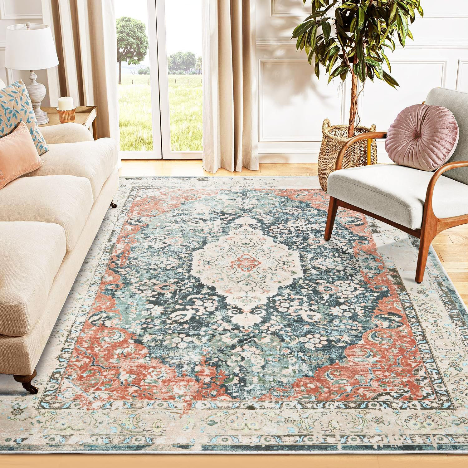 Bungalow Rose Fanuel Area Rug | Wayfair