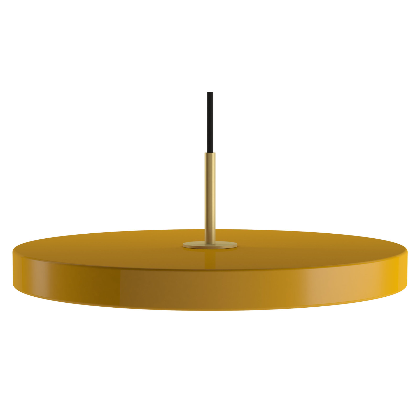 Ivan Single Light Metal Dimmable LED Pendant, Daffodil