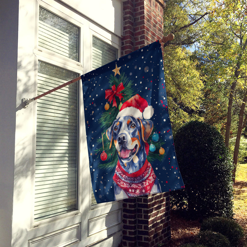 Double Sided Polyester Christmas, 40'' H x 28'' W