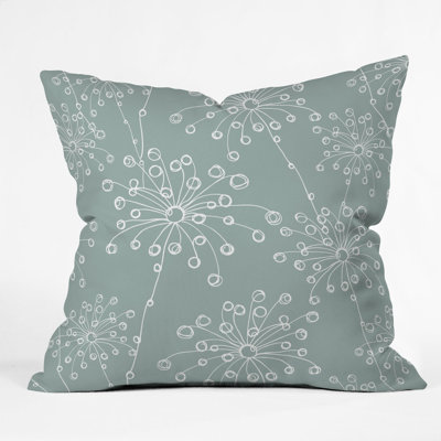 Quirky Motifs Throw Pillow