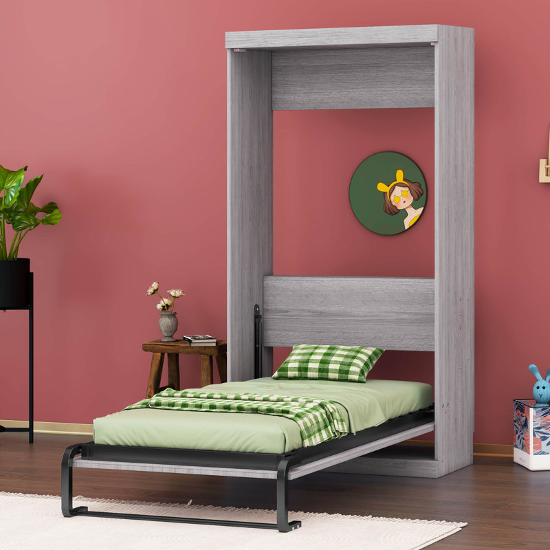 Visby Murphy Bed, Can Be Folded into a Cabinet, Twin