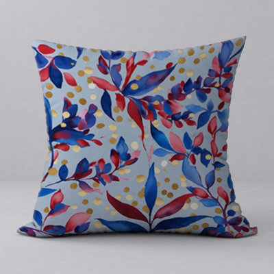 Pillow New ManosMorenas Vibrant Character & Patterns/ size 18"x18"