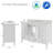 Mandilyn 48" Fully Assembled Single Sink Bathroom Vanity with Engineered Stone Top, Ceramic Sink, Hand Paint-803823141