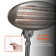 Warmlite Quartz Portable Patio Heater with 3 Heat Settings, 5000 Hour Lamp Life, 2000W,
