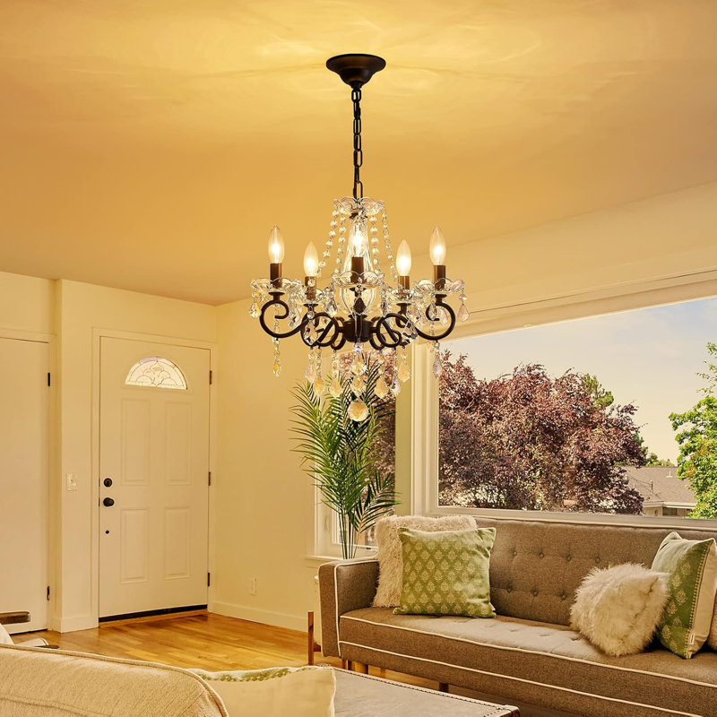 Small Crystal Chandelier