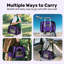 Sac de transport pour chien pour animaux de compagnie de taille moyenne - Sac de chat et de chiot pliable à côtés souples, approuvé par la compagnie aérienne, transporteur de voyage portable jusqu'à 20 lb-405435637