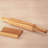 Teak Wood Belan With Stand Set