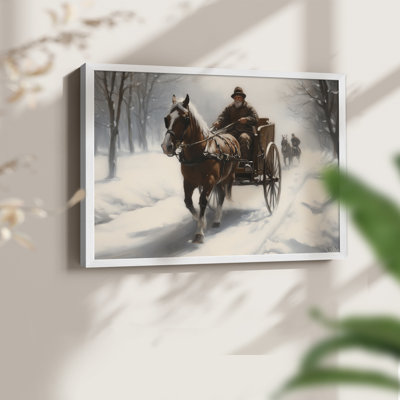 Art de Noël - DCCDXLLII - Reproduction encadrée - Restickable