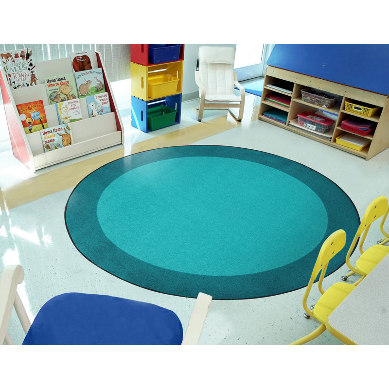 Tapis tout autour Joy, Rond 5 pi 4 po