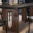 Rectangular rock slab dining table-108738952