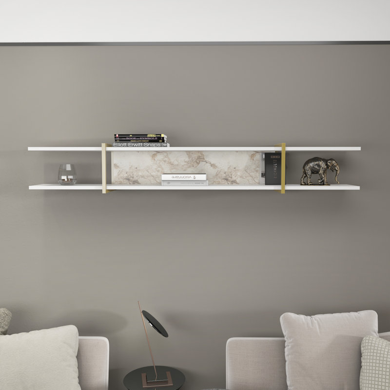 Aburto Picture Ledge Wall Shelf