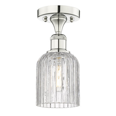 Edison - Adriena - 1 Light 5" Semi-Flush Mount