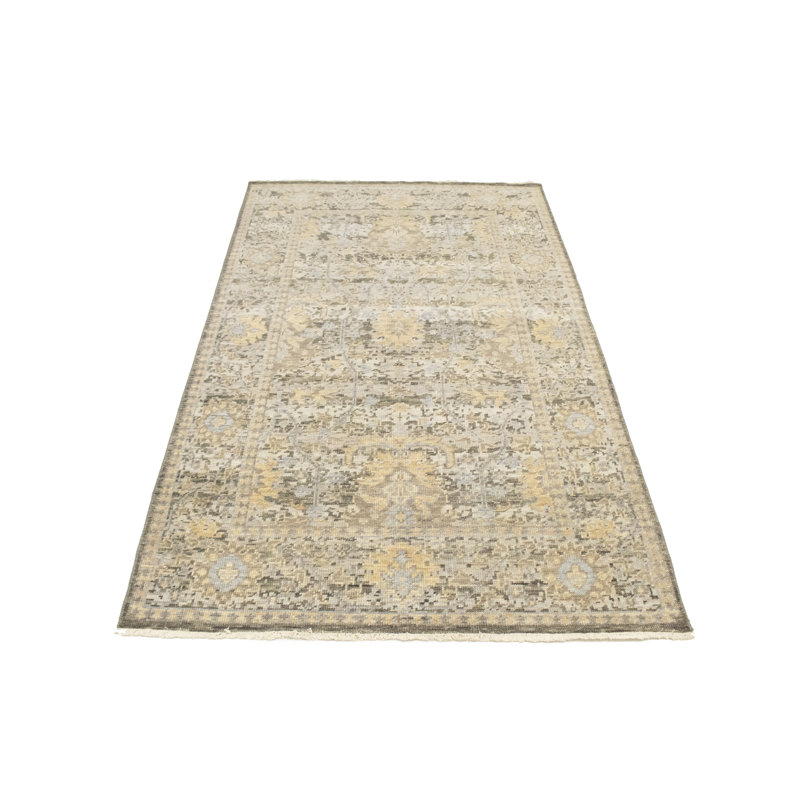 Wool Floral Indoor Rug
