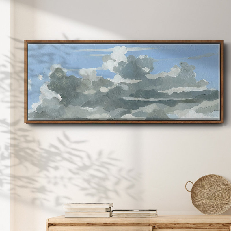 Clouds  to  come- Framed Canvas