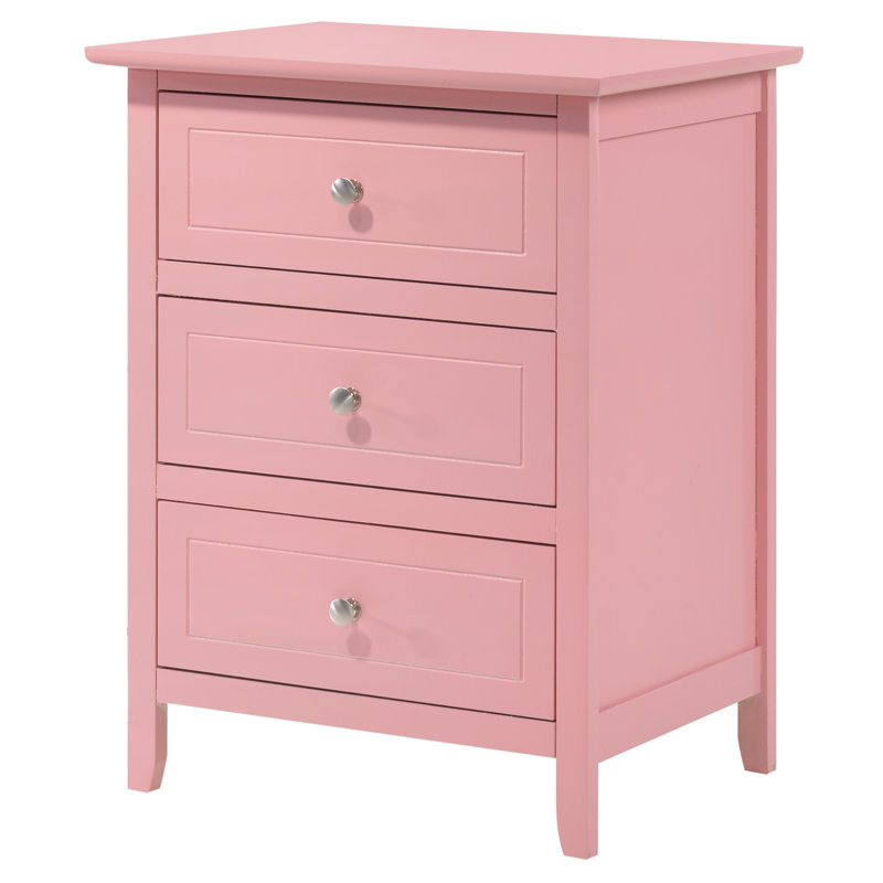 Charming Pink Nightstand