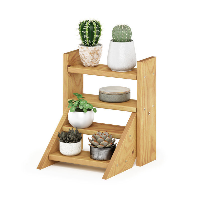 Lebo Plant Stand, Light Brown
