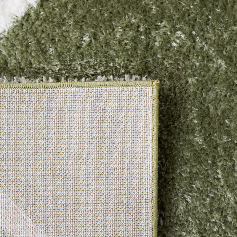 Tahoe Shag Performance Geometric Rug, Rectangle 4' x 6'