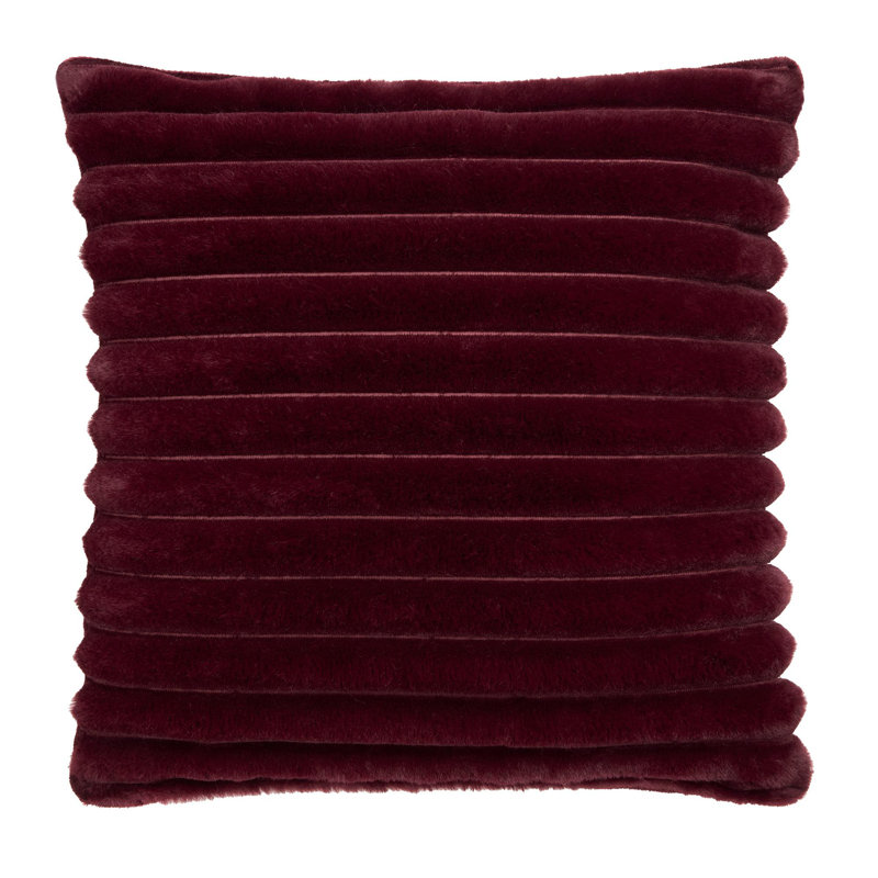 Burgundy Square Cushion