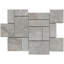 Carreau de mosaïque mural en porcelaine de 11,8 po x 15,7 po Mosaics-72849415